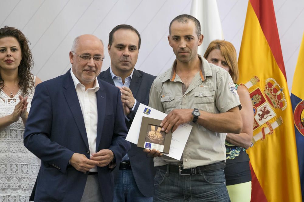 Entrega de premios a los mejores quesos y vinos de Gran Canaria