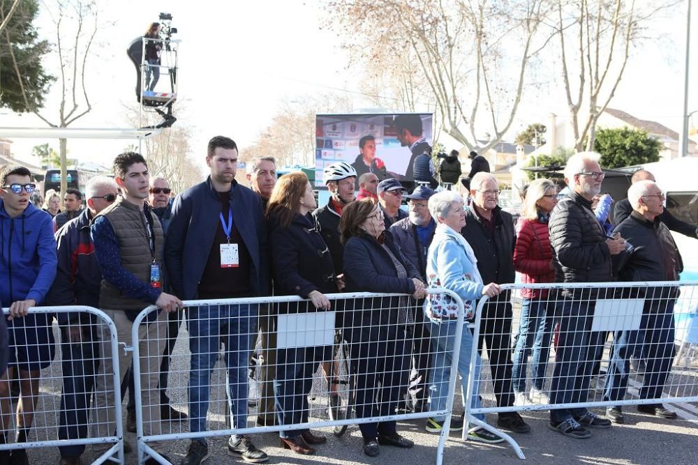 Llegada de la Vuelta a Murcia-Gran Premio Sabadell en San Javier