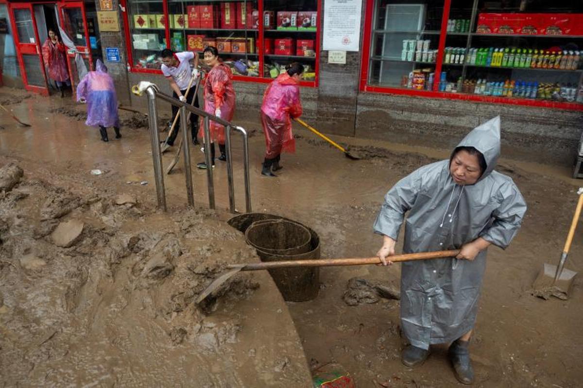 Inundaciones en la China