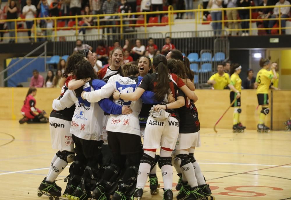 Las jugadoras del Hostelcur ganan la Liga