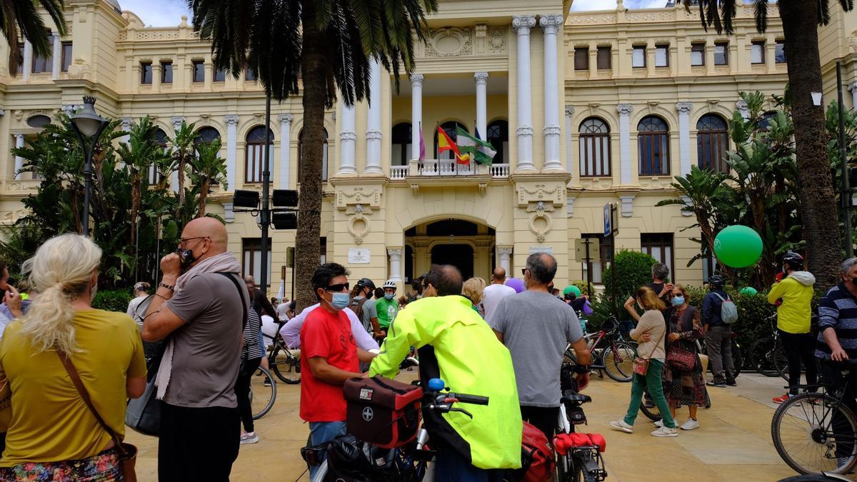 Bicifestación: Miles de ciclistas se manifiestan en Málaga por una movilidad sostenible