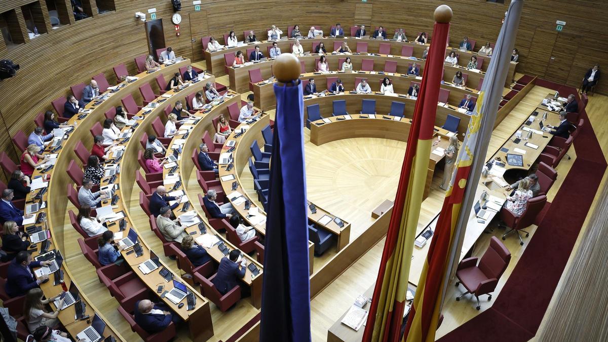Pleno de Les Corts Valencianes