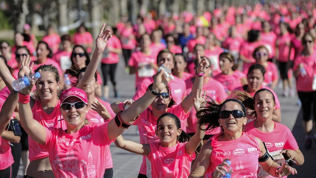 Imagen de archivo de la Carrera de la Mujer.