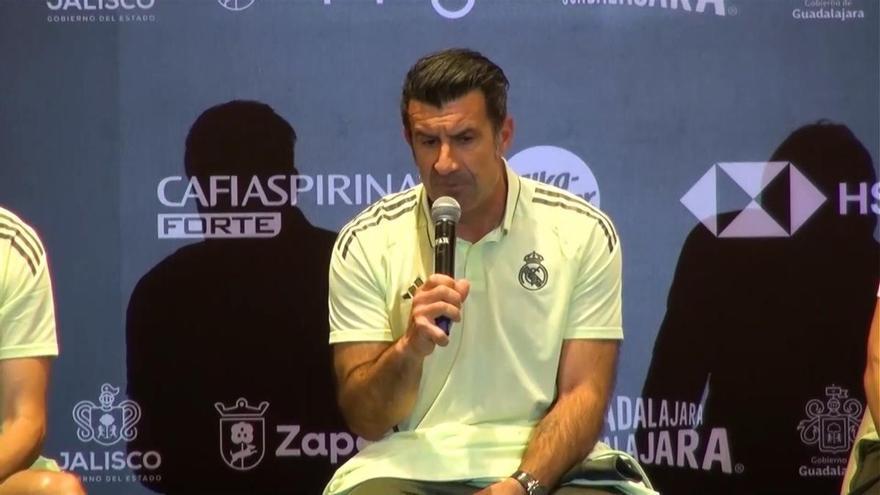 El portugués Luis Figo: "Vivimos en un mundo convulso que el deporte puede cambiar"