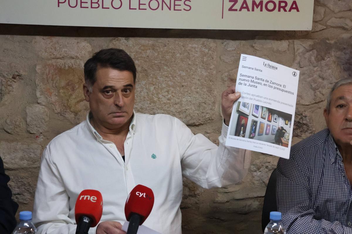 Rueda de prensa UPL. Balance de legislatura