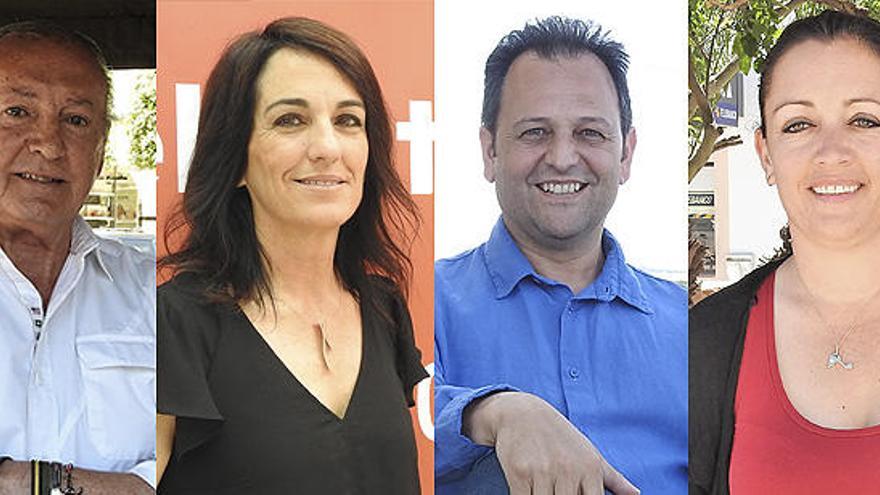 Carlos Torres, Ana Juan, Llorenç Córdoba y Alejandra Ferrer