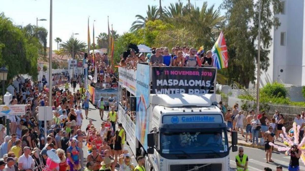 Un evento LGTBI en Maspalomas, Gran Canaria. |   EFE