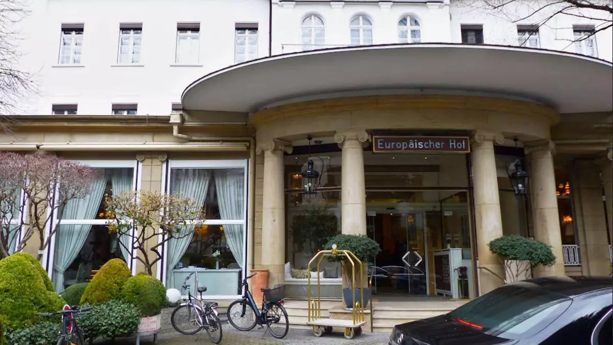 Der Europäische Hof, el gran hotel de Heidelberg