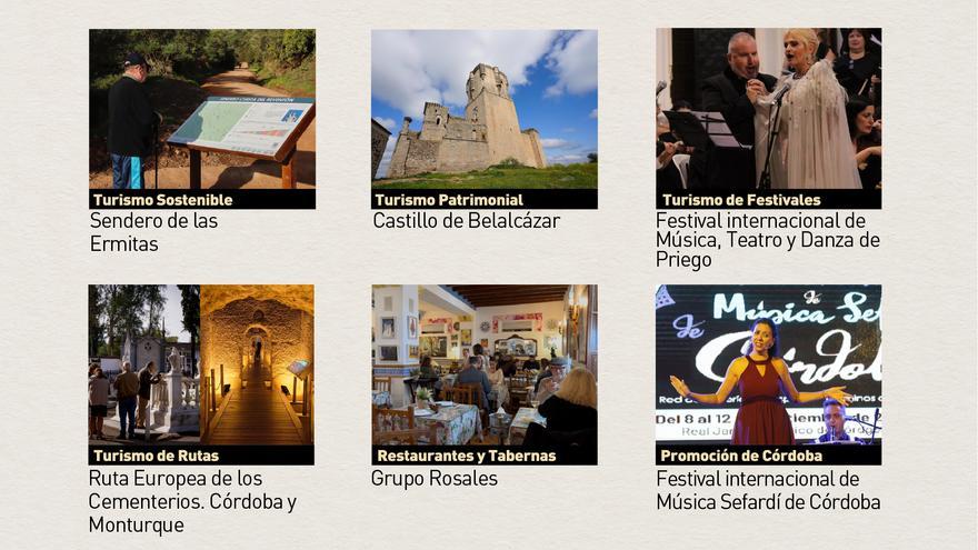 Diario CÓRDOBA premia el jueves 27 de noviembre seis iniciativas para potenciar el turismo