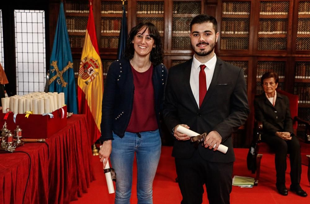 Premios fin de grado Santa Catalina de la Universidad de Oviedo 2019