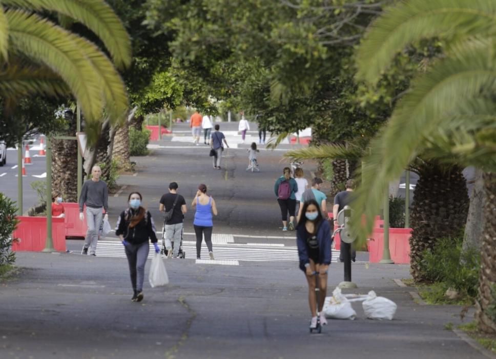 Cortes de carriles para facilitar paseos