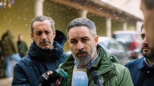 28/01/2026 El presidente de Vox, Santiago Abascal. ESPAÑA EUROPA ARAGÓN POLÍTICA VOX