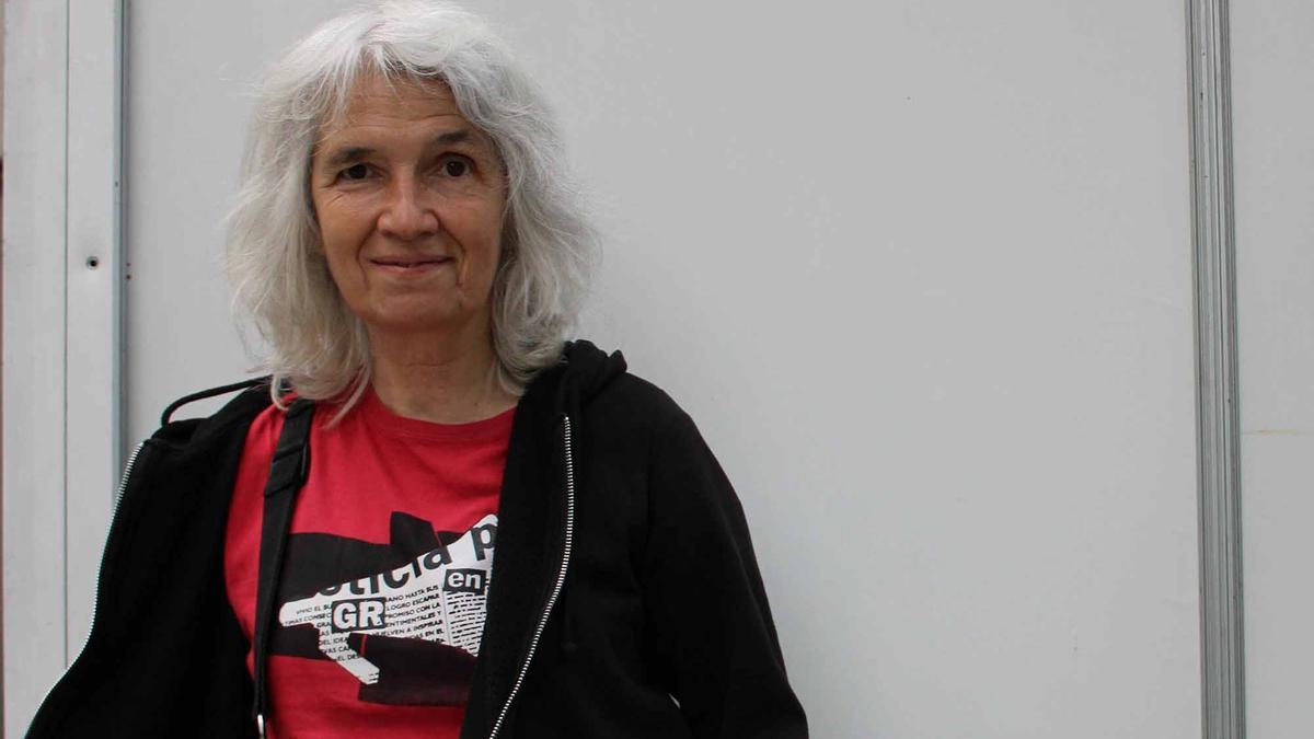 La novelista madrileña Belén Gopegui, autora de 'Te siguen'.