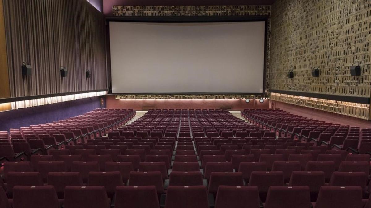 Sala principal de los cines Aribau