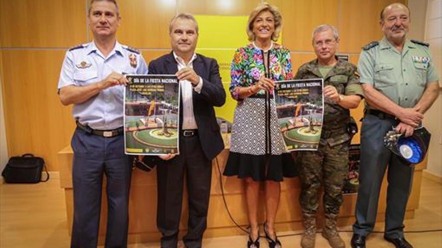 La Fiesta Nacional se conmemora con una parada militar el día 8