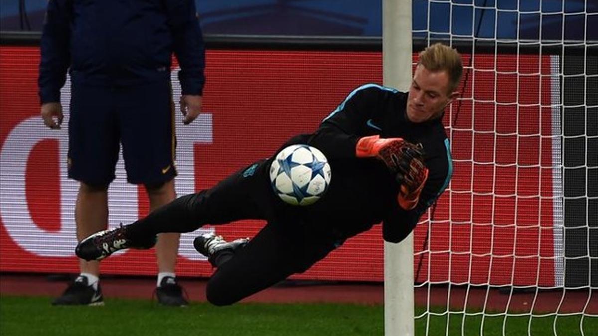 Ter Stegen pugna por un hueco en la selección alemana