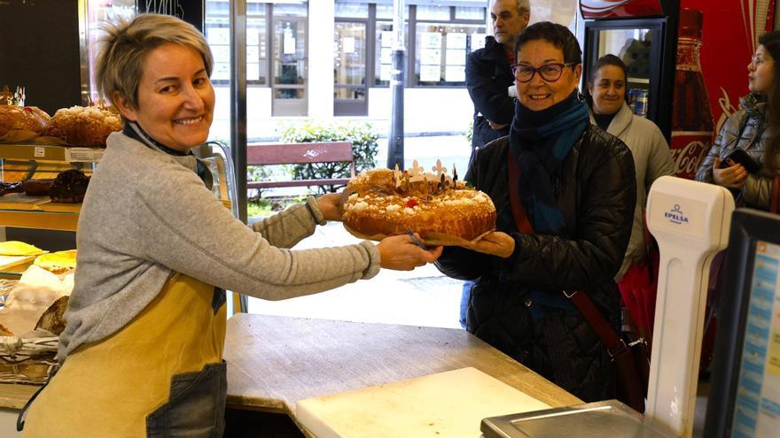 Un año más el roscón de Reyes que más triunfa no lleva relleno