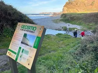 EN IMÁGENES: La playa de Portizuelo, lugar de interés geológico mundial