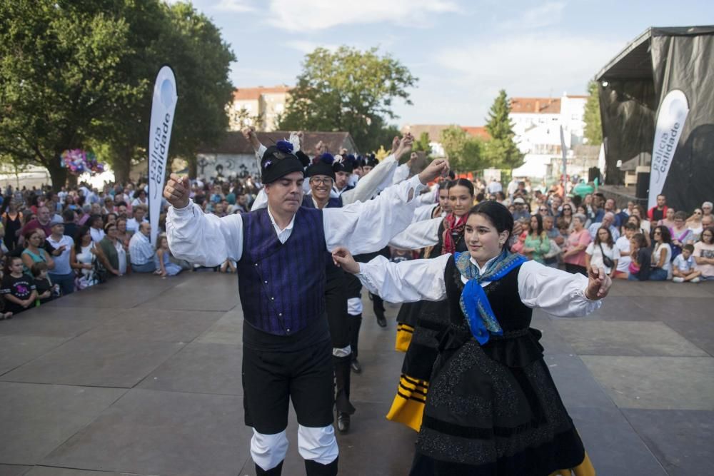 El alcalde de Vigo ofreció su pregón en una fiesta que sumó 8.000 comensales, mientras que las xoubas y el maíz fueron los protagonistas de las 37 propuestas del concurso.