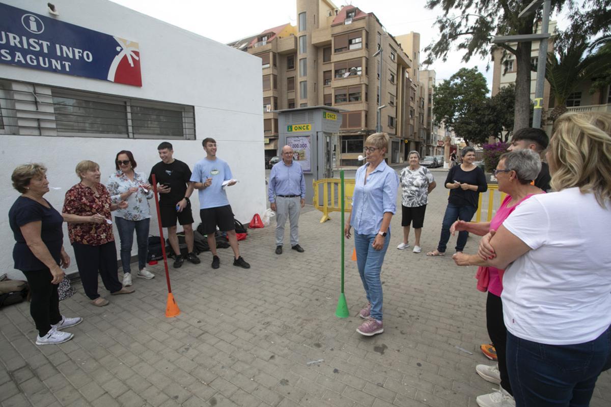 Actividad intergeneracional en la Semana del Mayor de Sagunt
