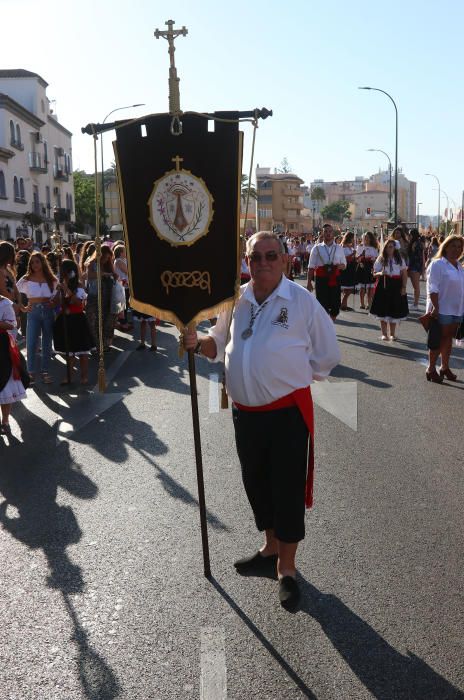 El Perchel, Huelin y la Malagueta celebran las procesiones del Carmen