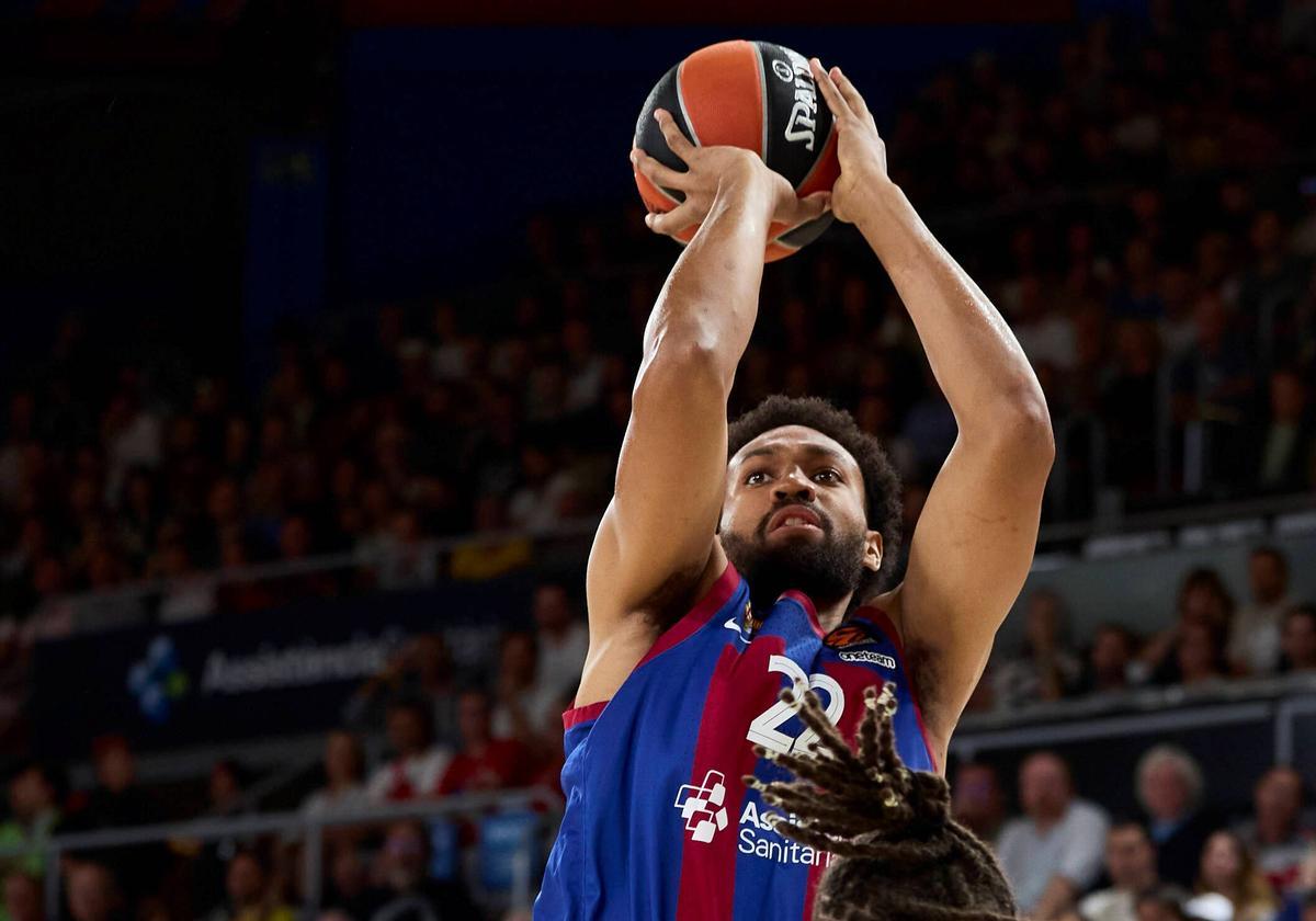 Parker demostró tener una muñeca prodigiosa en el duelo ante el Bayern
