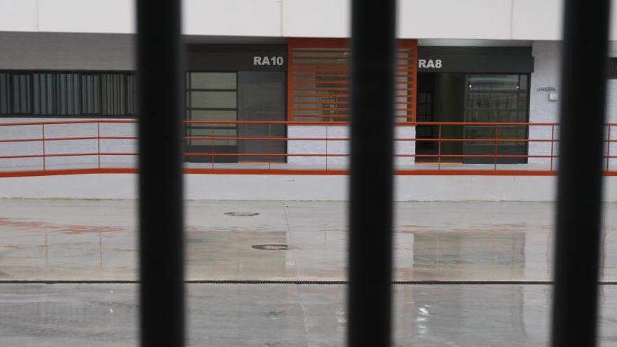 Interior de la cárcel de Campos del Río, en una foto de archivo.