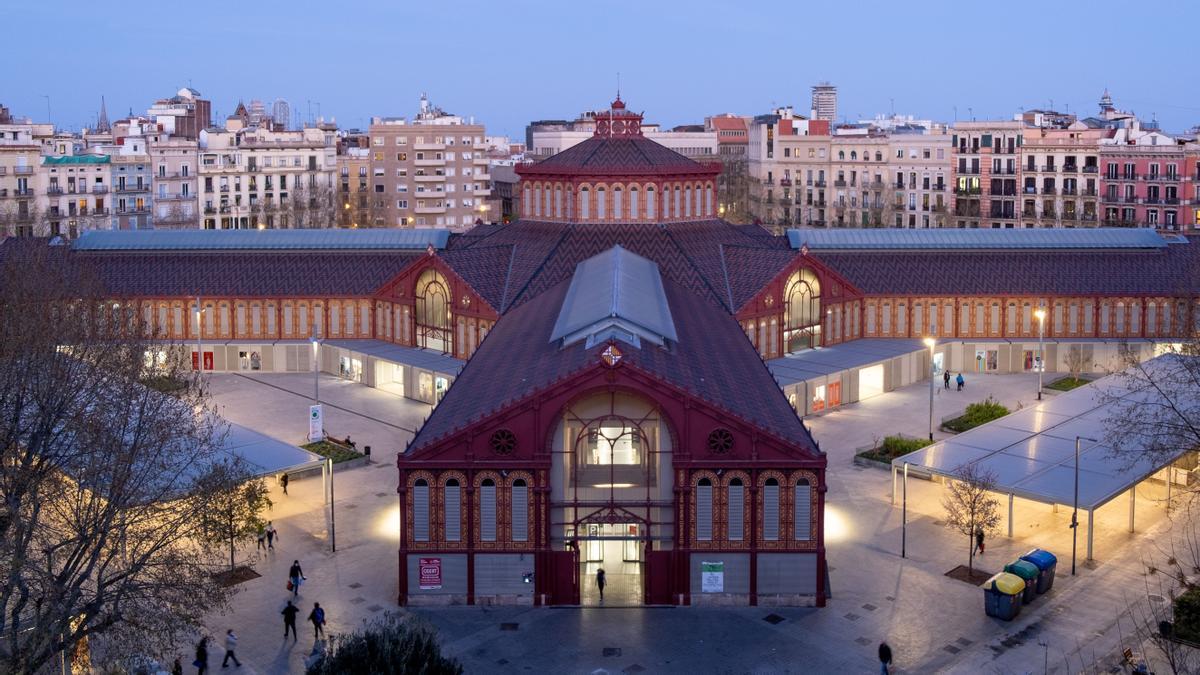 El Mercat de Sant Antoni, uno de los más monumentales de Barcelona.