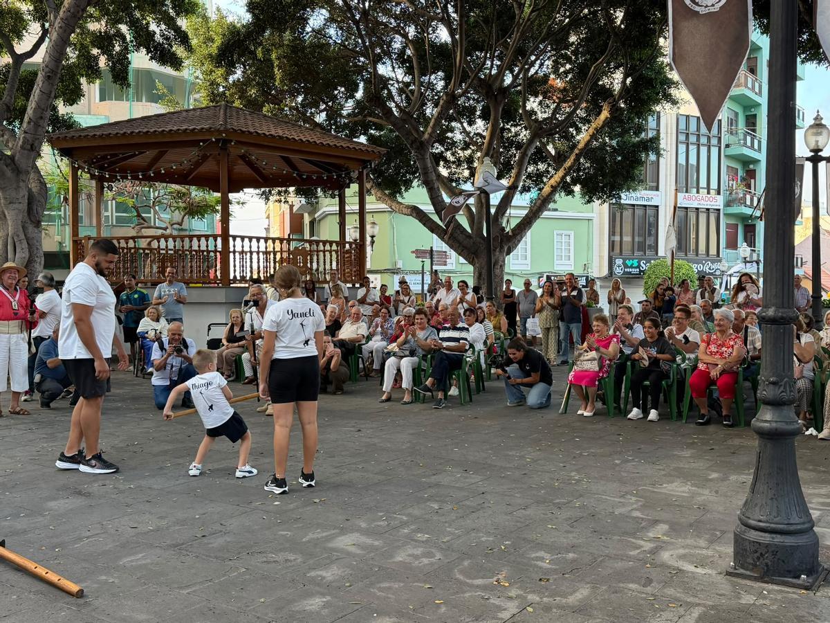 Romería del Carmen en el barrio de San Gregorio, en Telde
