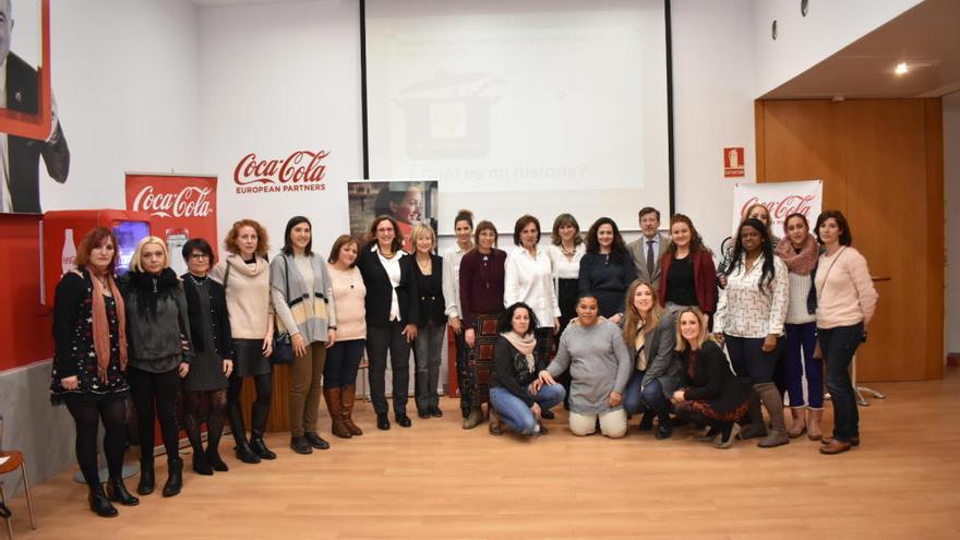 Participantes en la jornada organizada por Coca-Cola