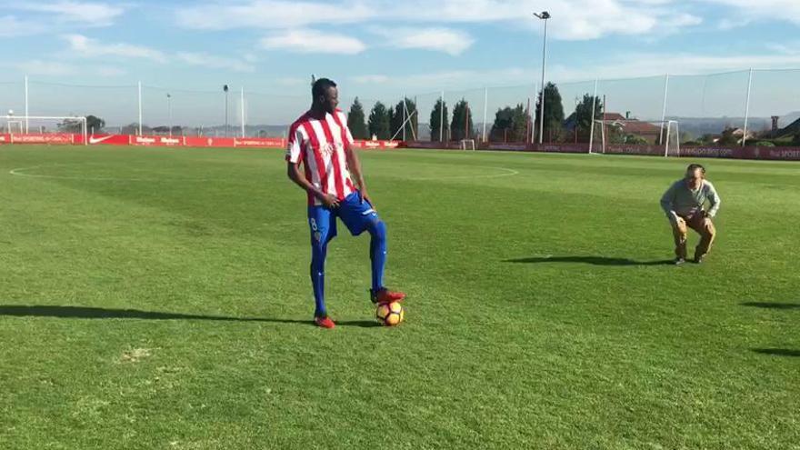 Presentación de Traoré en Mareo