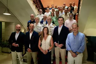 La presentación del Festival Aéreo de Gijón, en imágenes