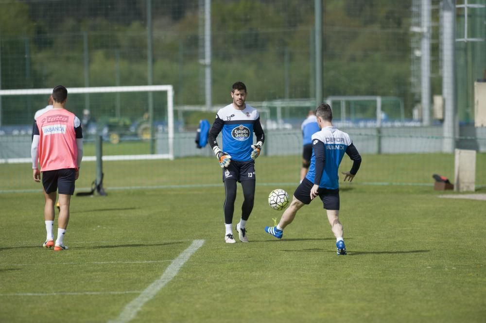 Nueva sesión de entrenamiento en Abegondo