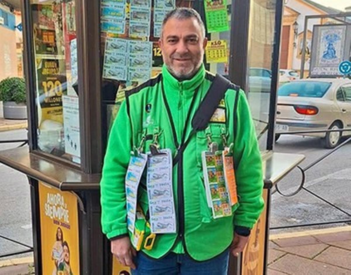 Fernández Haro, vendedor de ONCE