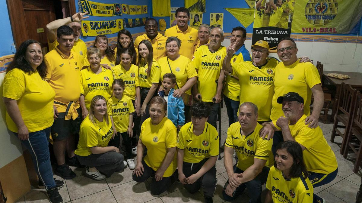 Presentación de una nueva peña del Villarreal que se suma a la causa 'grogueta': Tribuna Groga.