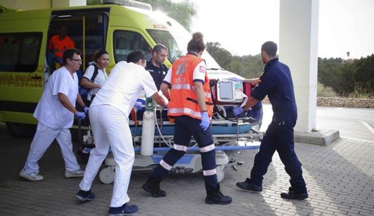Herido muy grave un submarinista por la hélice de una goleta en Formentera