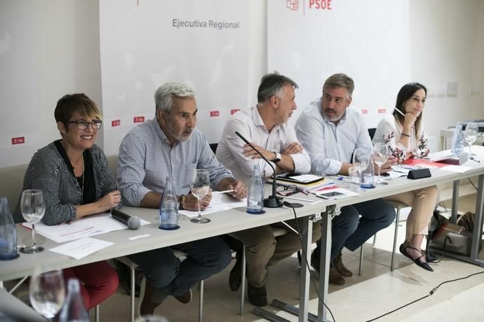 07/10/2017 POLÍTICA PSOE  reuníón de la ejecutiva regional en el gran hotel de la laguna con su secretario regional a la cabeza