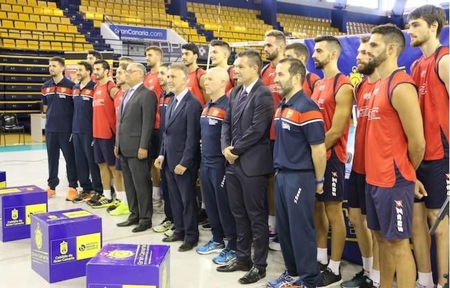 Presentación del Preeuropeo Masculino de Voleibol