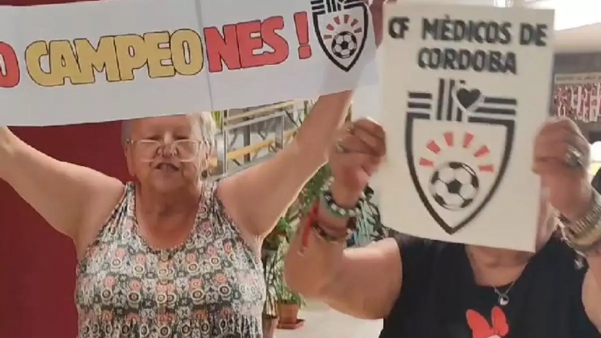 Un cariñoso mensaje de ánimo para los médicos futbolistas de Córdoba que compiten en Australia