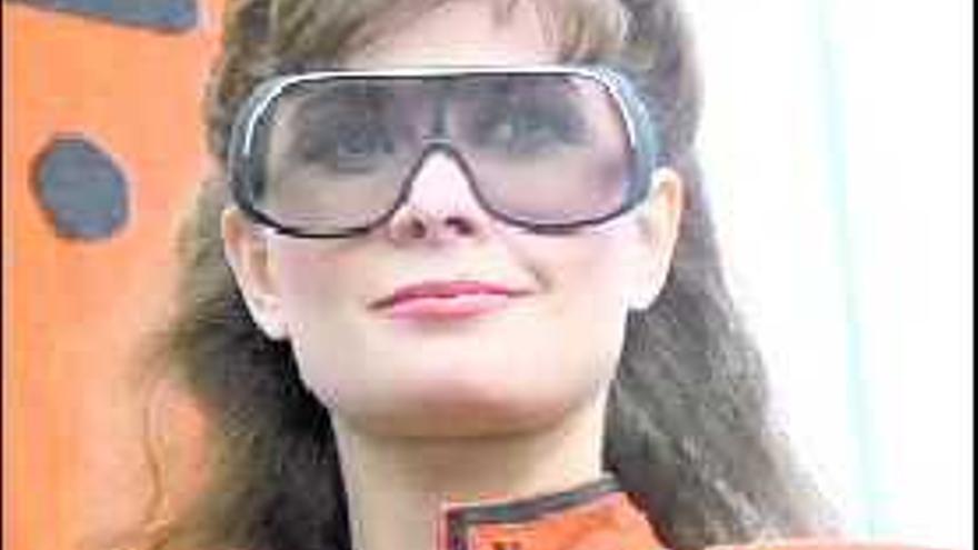 Jane Badler, en el papel de Diana en la serie.