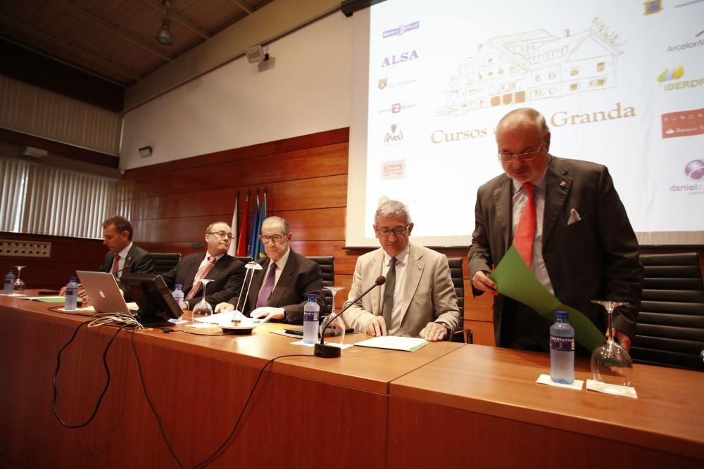 Inauguración de los cursos de La Granda 2017.