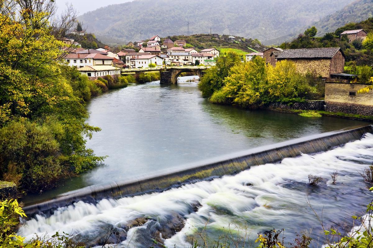 Rio Irati en Navarra