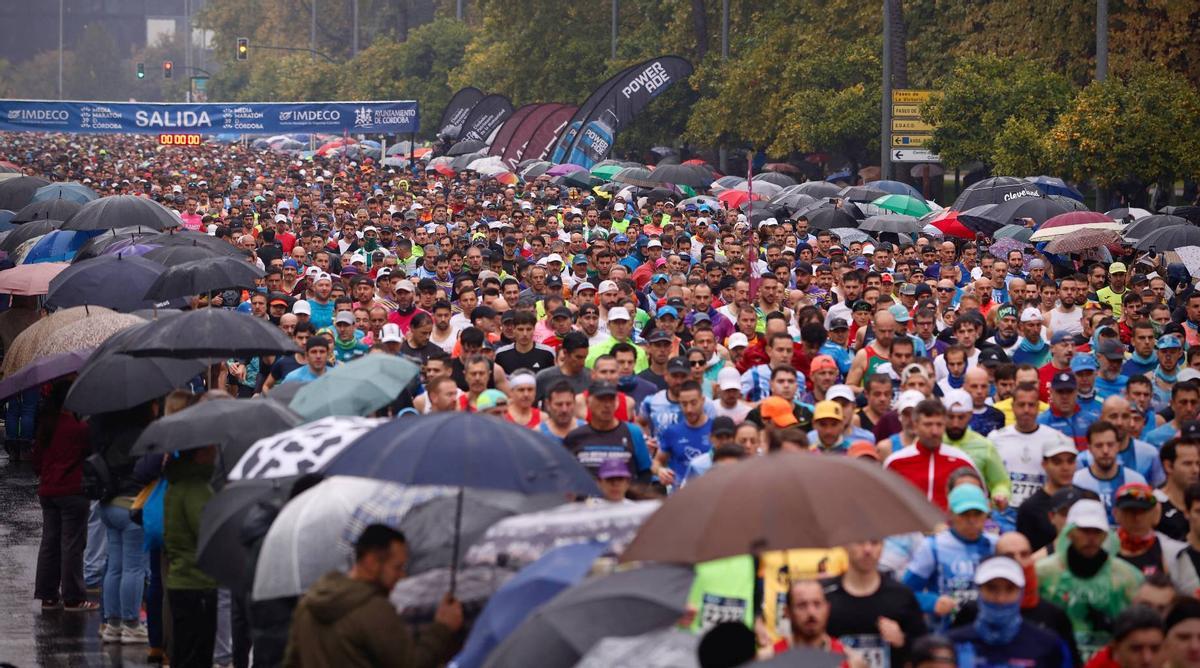 Salida de la pasada edición de la Media Maratón de Córdoba.