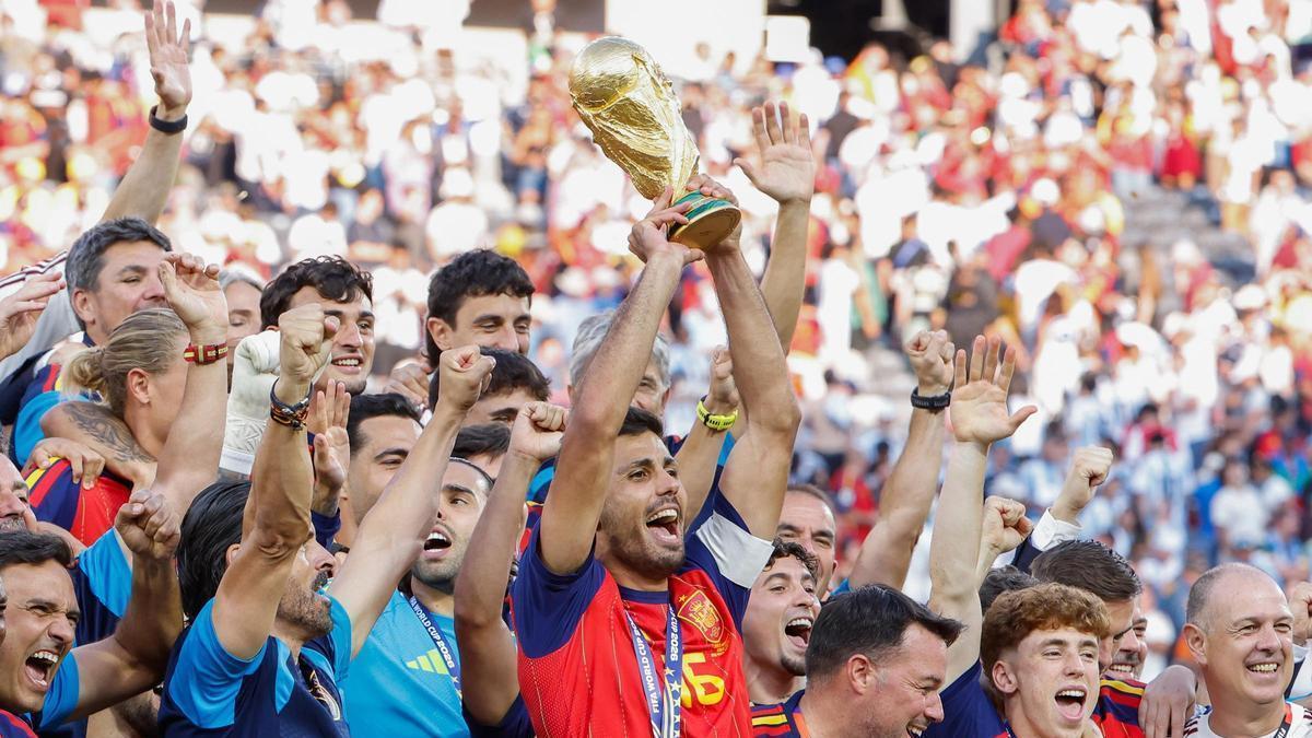 La España bicampeona del mundo estrenará estrella en Wembley y después en Sevilla y Oviedo