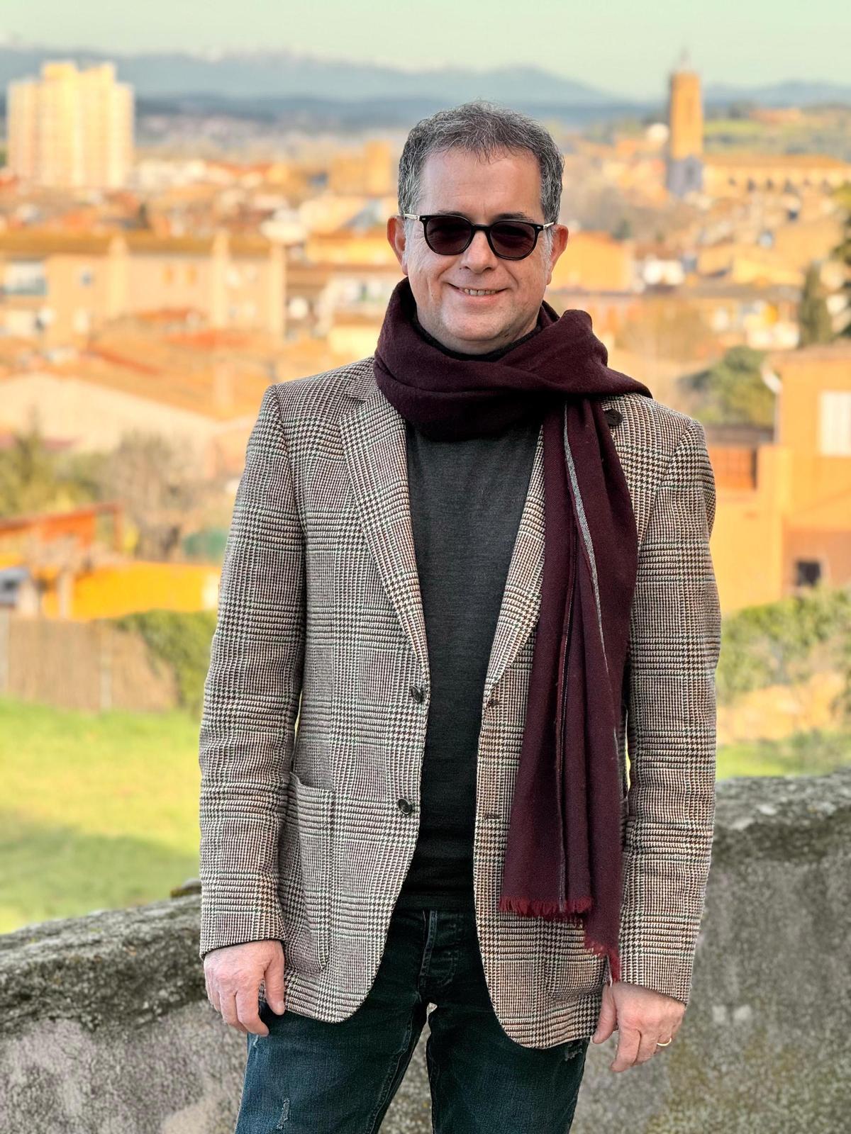 Enric Marquès, qui serà de nou cap de llista d'ERC a la Bisbal d'Empordà.