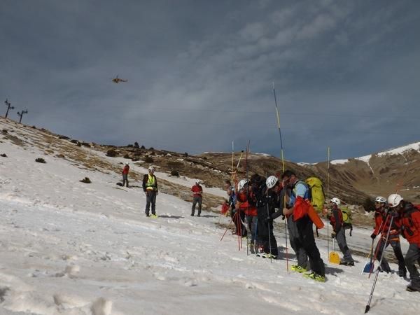 Simulacre de rescat a Vallter