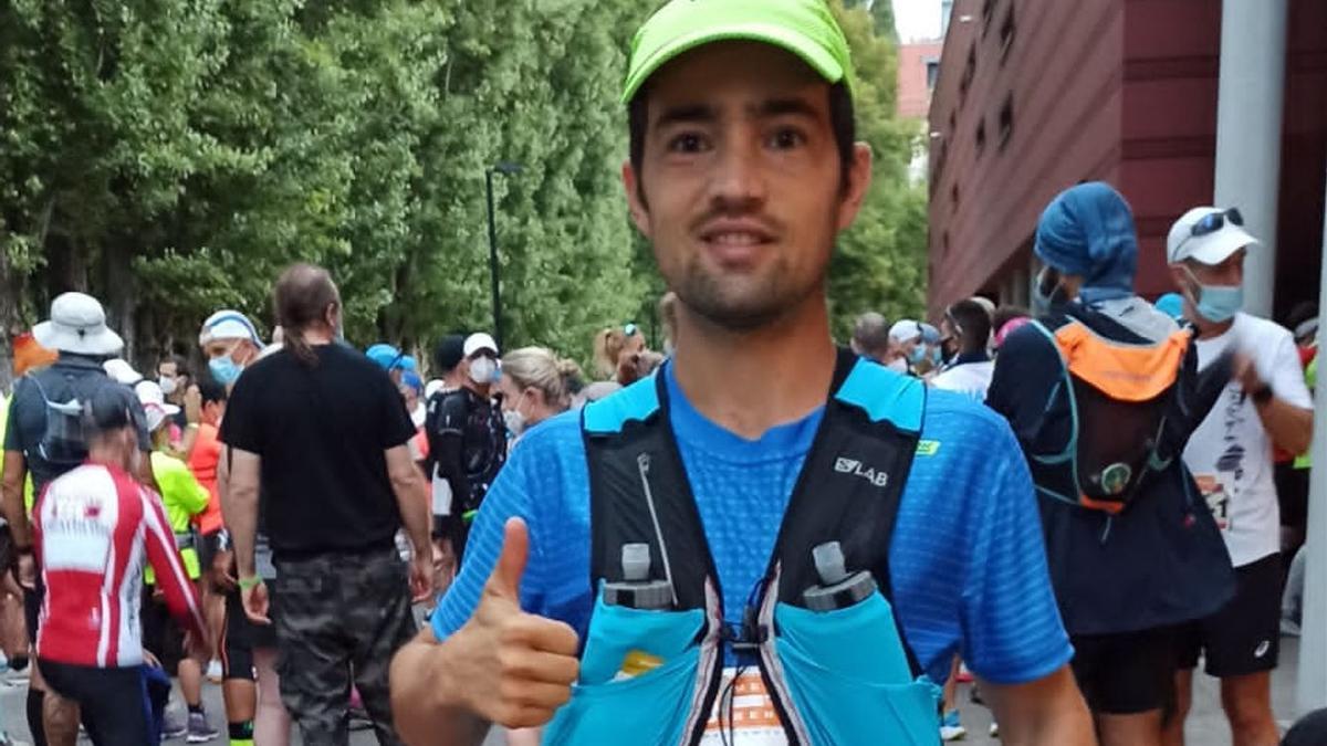 Iván Penalba, en las 100 Millas del Muro de Berlín