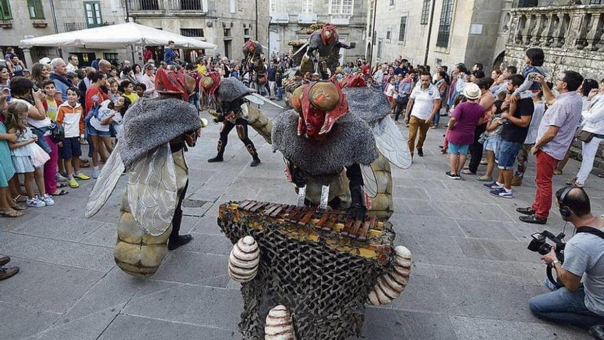 Personajes de fantasía en la pasada edición de Itineranta. //G. Santos