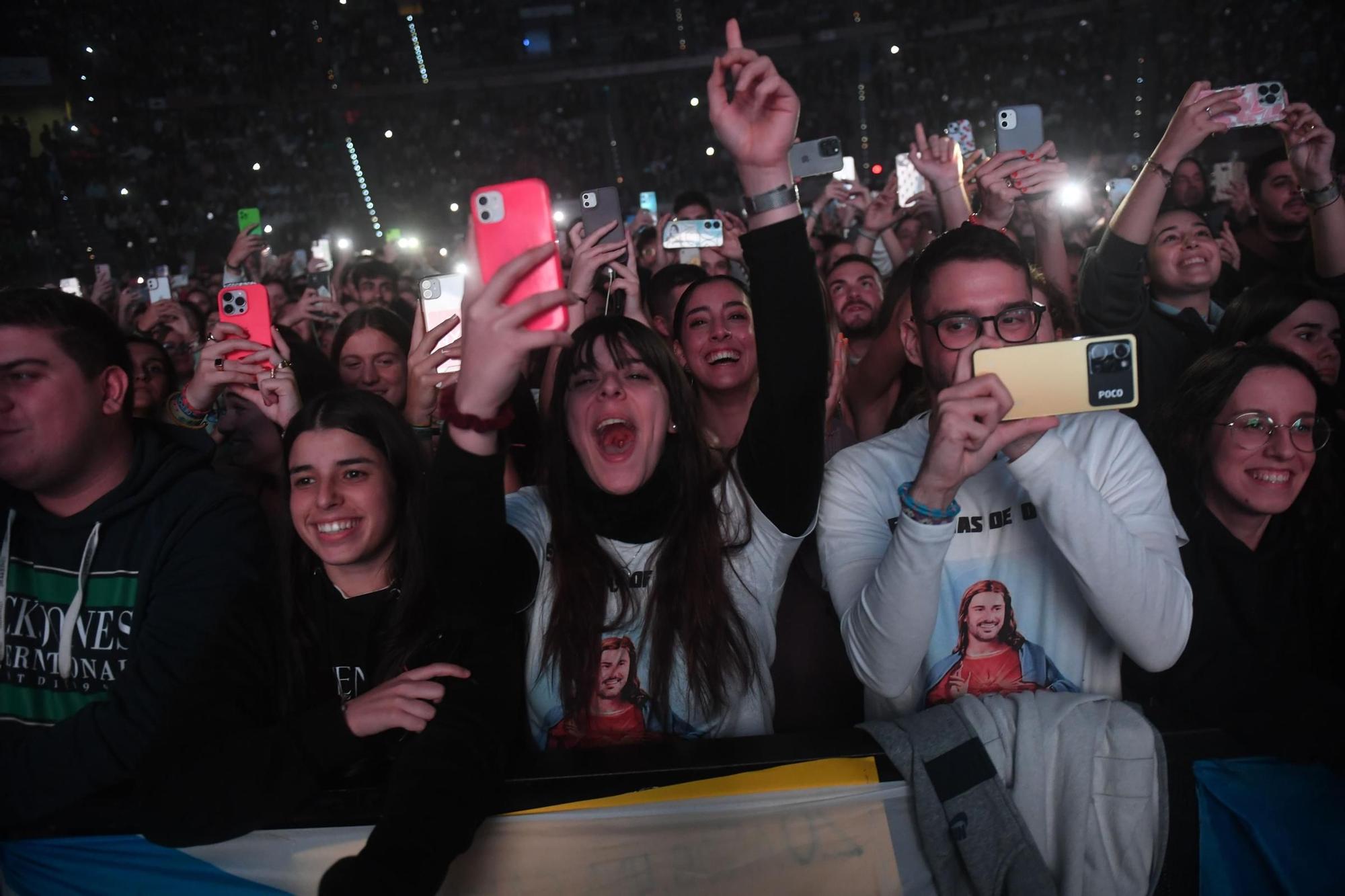 Melendi inaugura su triplete de conciertos en el Coliseum de A Coruña