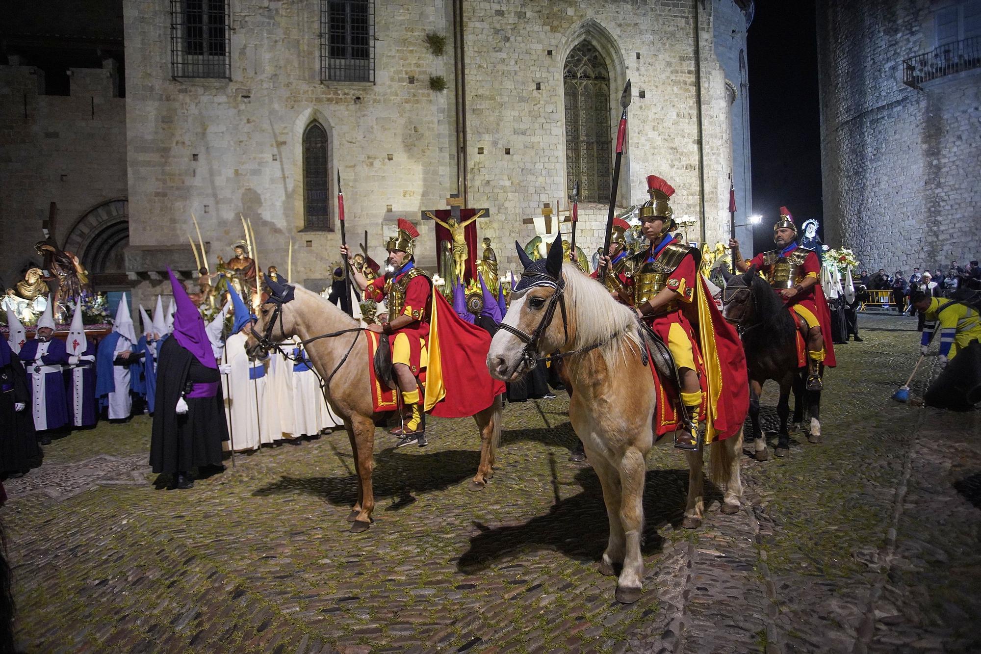 La Processó de Divendres Sant de Girona, en imatges